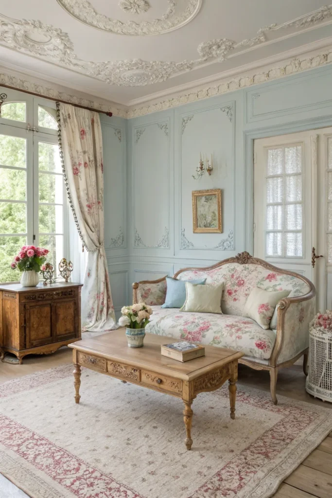 french country living room (15)