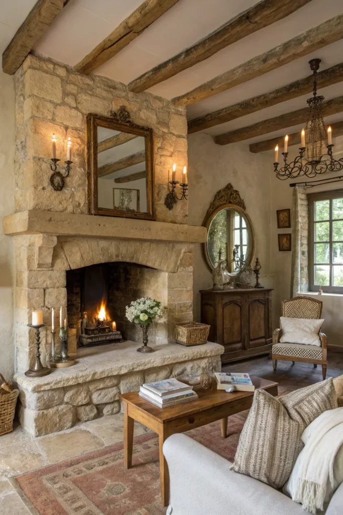 french country living room (3)