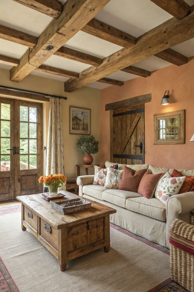 french country living room (6)